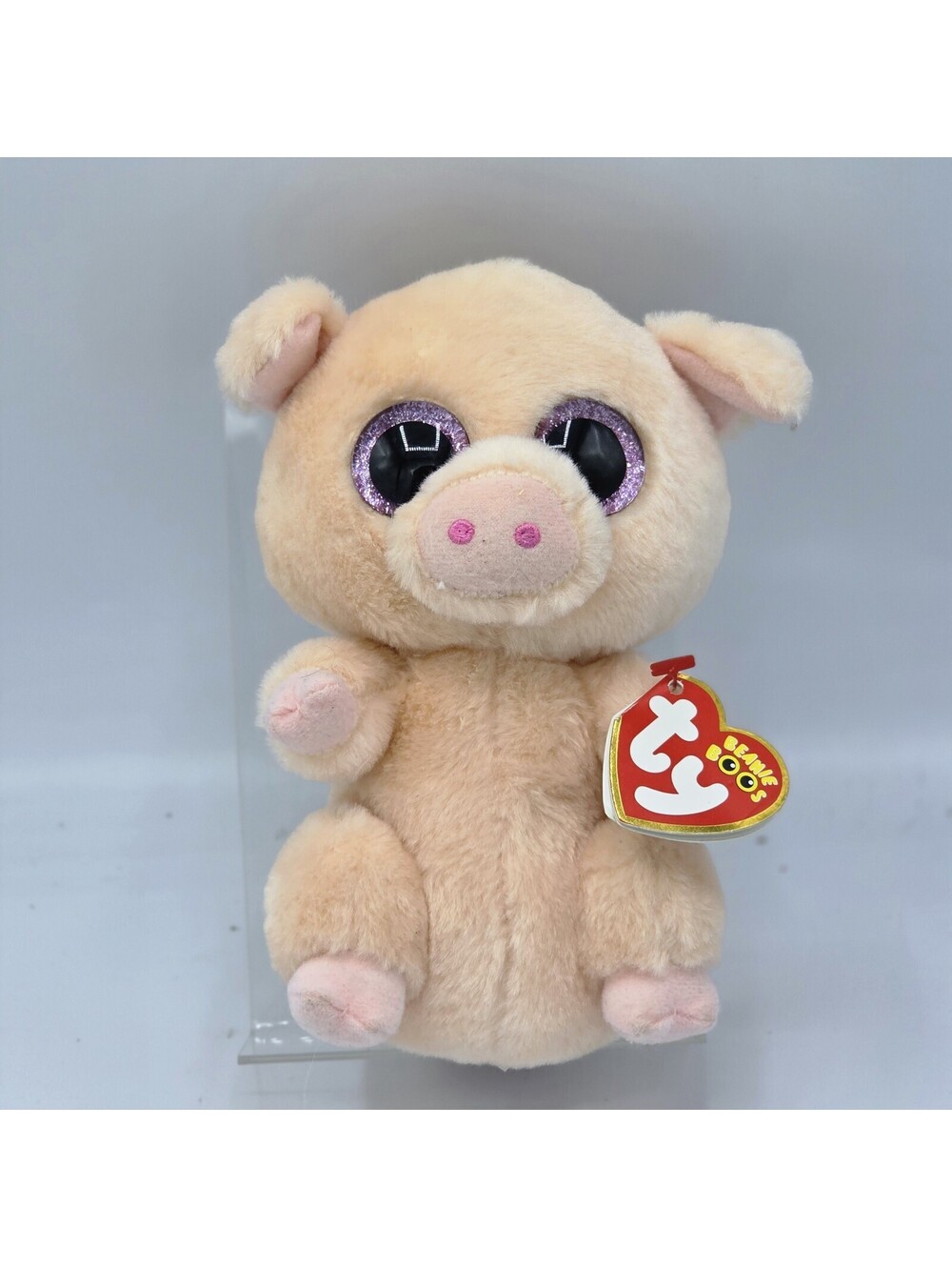 Ty Beanie Boo Piggley The Pig Stuffed Animal Plush Toy (6 inch)